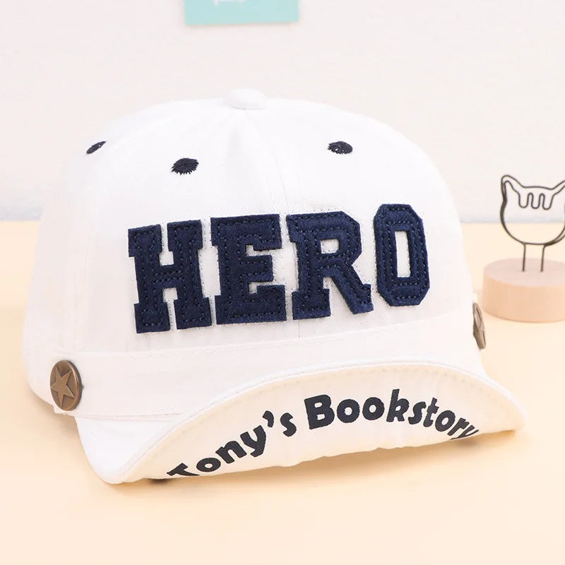 Summer Baby Baseball Cap – Adjustable Cotton Snapback for Boys & Girls
