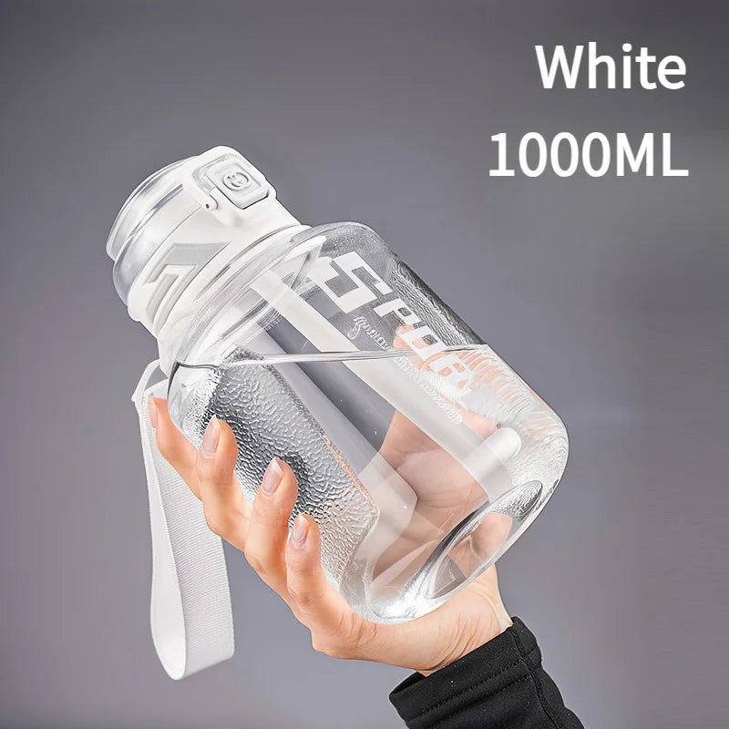 GIANXI Large Sport Water Bottle – Leak-Proof, Dual-Drink, Portable Outdoor Cup