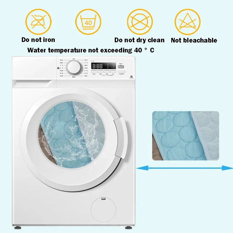 Cooling Pet Mat – XL Summer Bed for Dogs & Cats, Durable Ice Pad