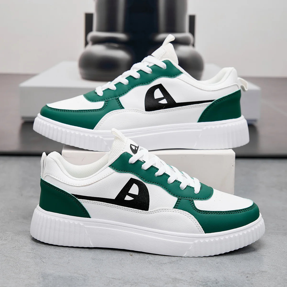 Fashion Breathable Casual Sneakers – Lightweight Flat Walking & Running Shoes