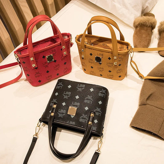2025 Women’s Mini Bucket Bag – Vintage Top Handle Crossbody Purse, Small Retro Shoulder Handbag, Free Shipping