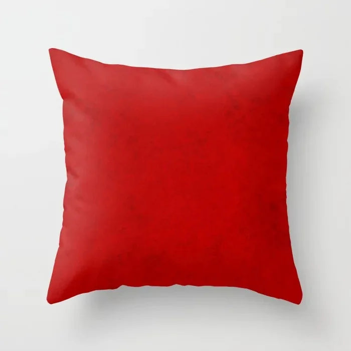 Home Decorative Pillowcase – Red Plaid Design