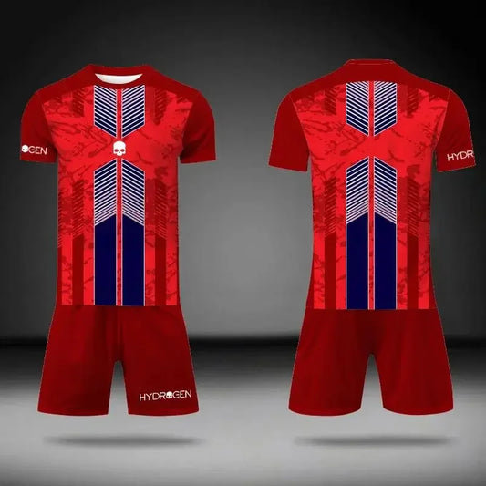 Summer Sports Two-Piece Set – Breathable T-Shirt & Shorts Outfit