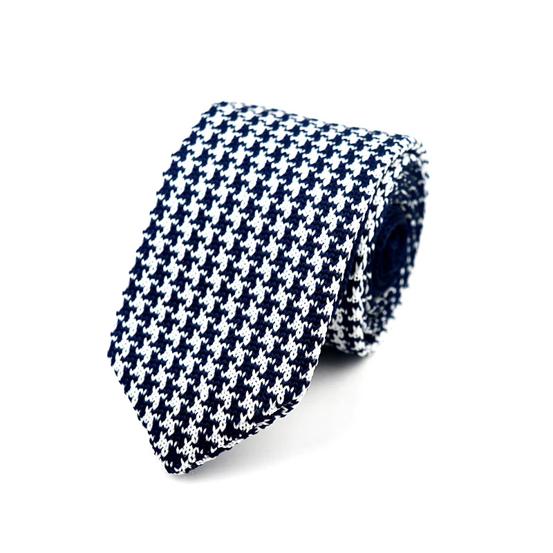 Fashion Knitted Ties for Men & Women – Casual Solid/Striped Narrow Necktie for Business, Wedding, and Daily Wear