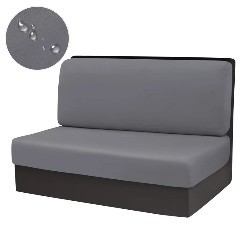 2-Piece RV Dinette Cushion Covers – Stretch Sofa & Bench Seat Covers