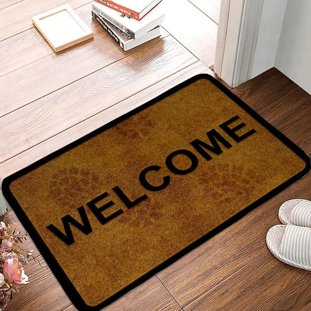 Anti-Slip Welcome Mat – Soft Home Entrance Rug