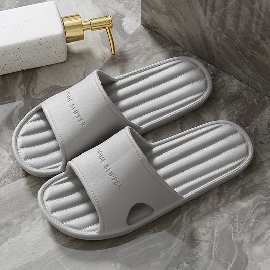 Men’s Summer Indoor Slippers – Soft, Non-Slip Bathroom & Home Shoes for Men and Couples