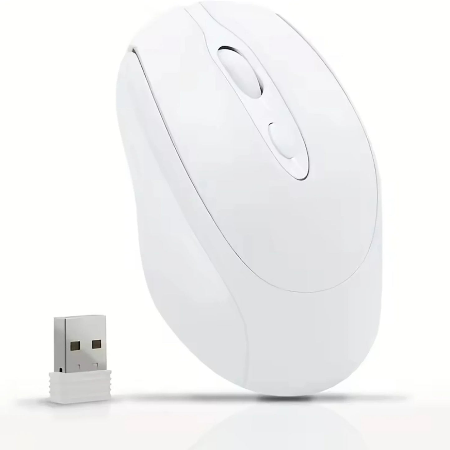 Bluetooth Wireless Mouse – Silent, Rechargeable, Multi-Device Compatible