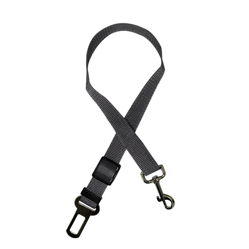 Adjustable Pet Car Seat Belt – Dog & Cat Safety Harness Clip