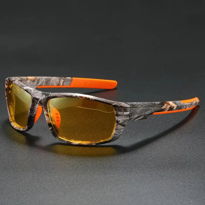 Polarized Square Sunglasses for Men – Sports & Outdoor