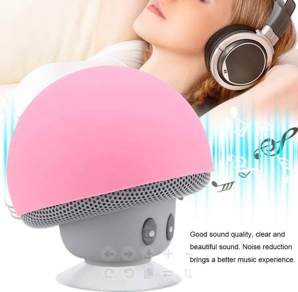 Wireless Bluetooth Speaker – 30ft Range, Subwoofer, Outdoor & Cycling