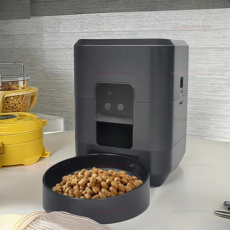 Smart 2L Automatic Pet Feeder – Wi-Fi Dry Food Dispenser with App Control for Cats & Dogs