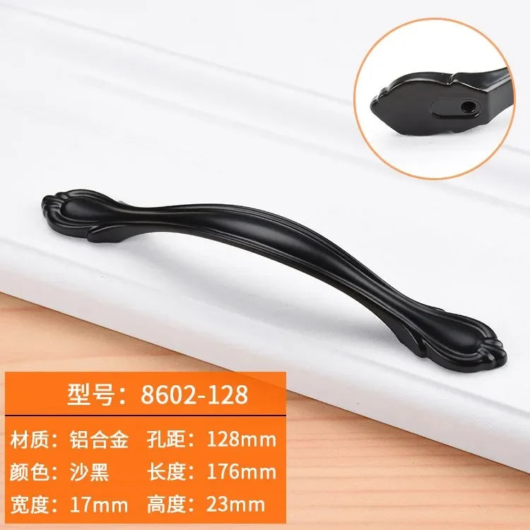 Black Cabinet Handles & Knobs – Modern Drawer Pulls, Cupboard & Kitchen Furniture Hardware