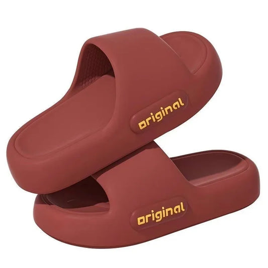 Men’s & Women’s Non-Slip Summer Slippers – Soft Bottom Indoor Bathroom Slides