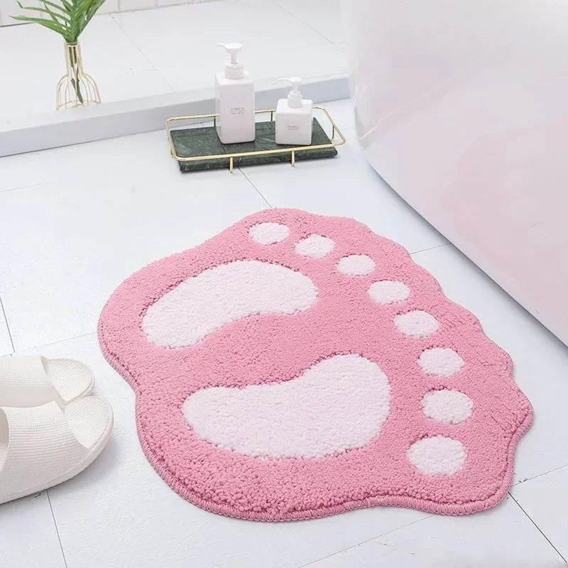 Bathroom Microfiber Bath Mat – Soft, Non-Slip, Water-Absorbent, Machine Washable