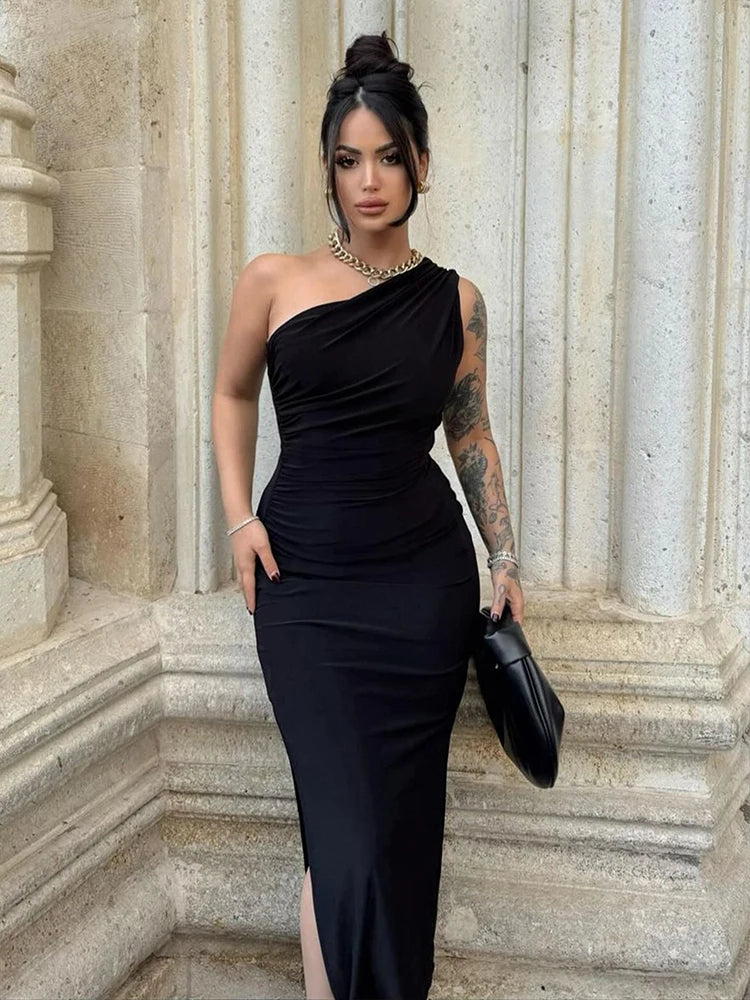 Women's Sexy Summer Maxi Dress – Sleeveless, Backless, Split