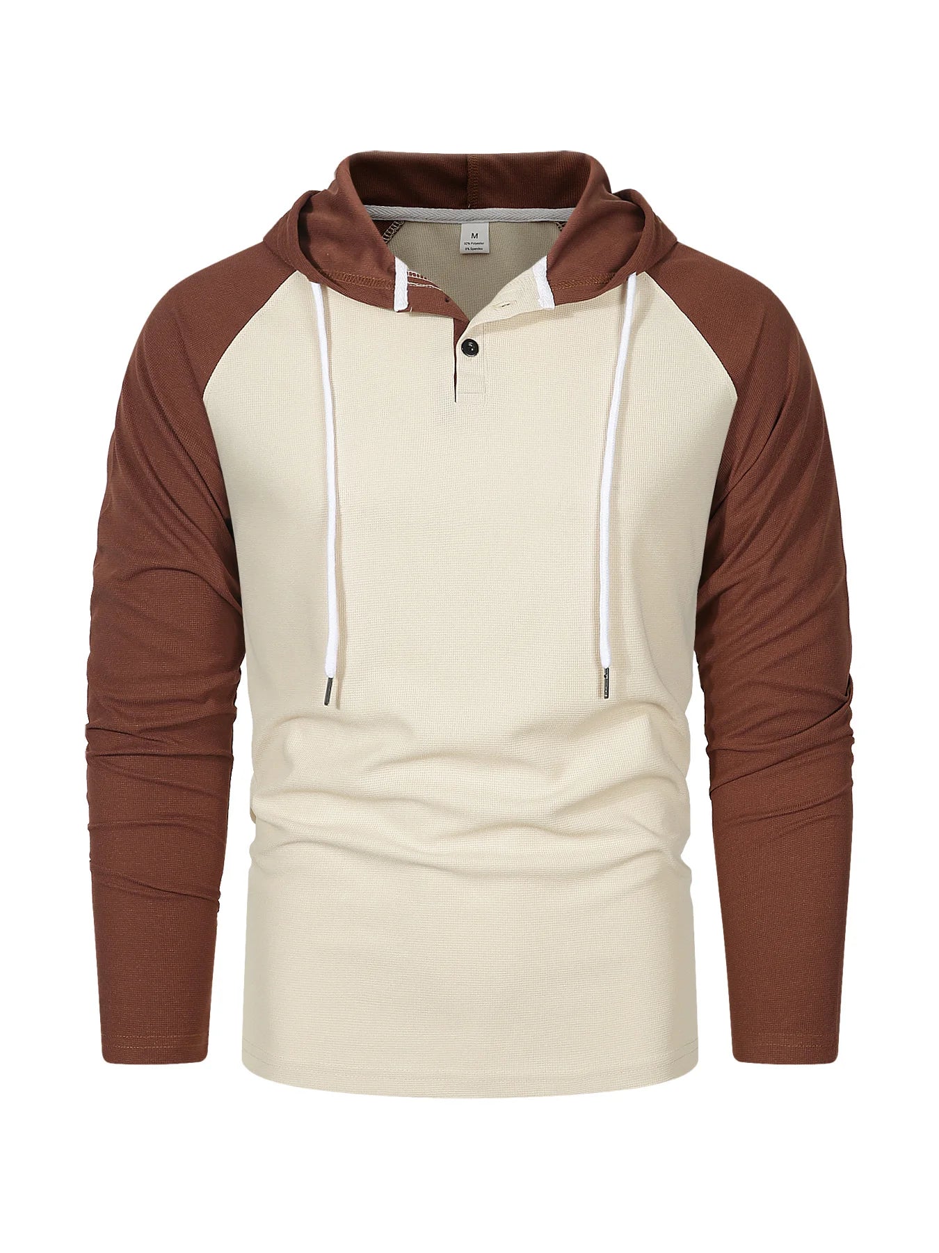 Men's 2024 Cotton Hoodie — Long Sleeve, Quick-Dry, Loose Fit, Casual Workout Pullover