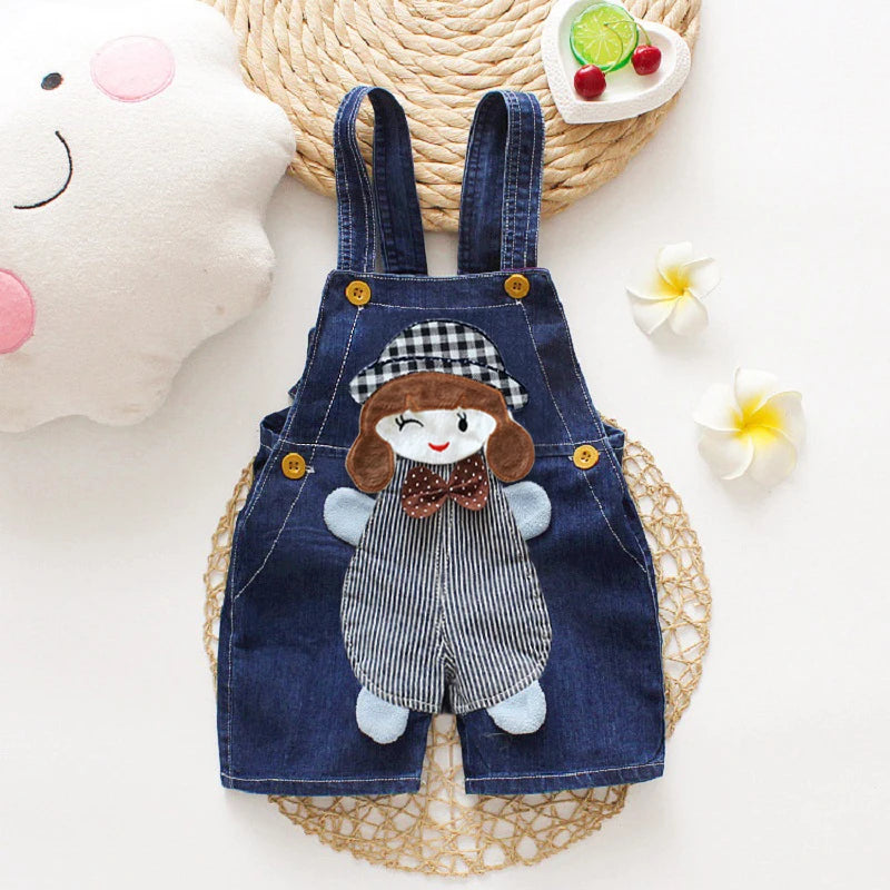 IENENS Summer Baby Kids Denim Overalls Jumper Pants Shorts Playsuit Toddler Infant Boys Girls Clothing Trousers