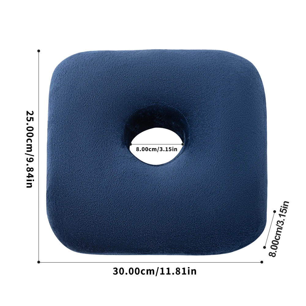 Soft Skin-Friendly Side-Sleeping Pillow with Ear Hole – Relieves Ear Pressure & Earache