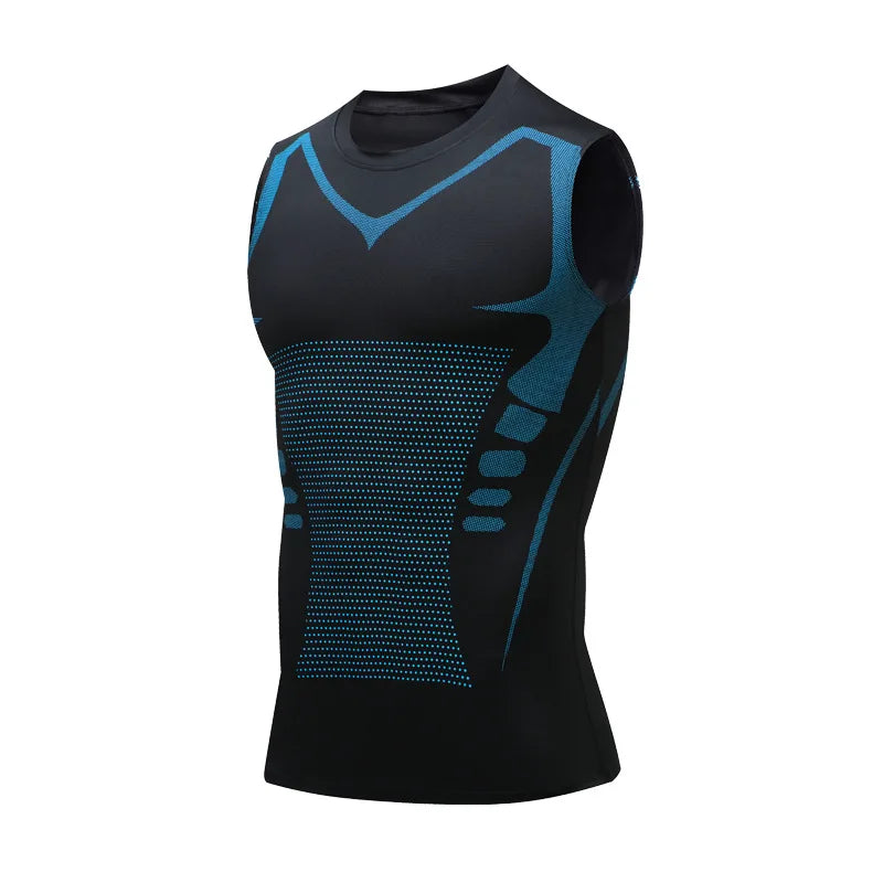 Men's Quick-Dry Compression Tank Top – Fitness, Basketball, Running