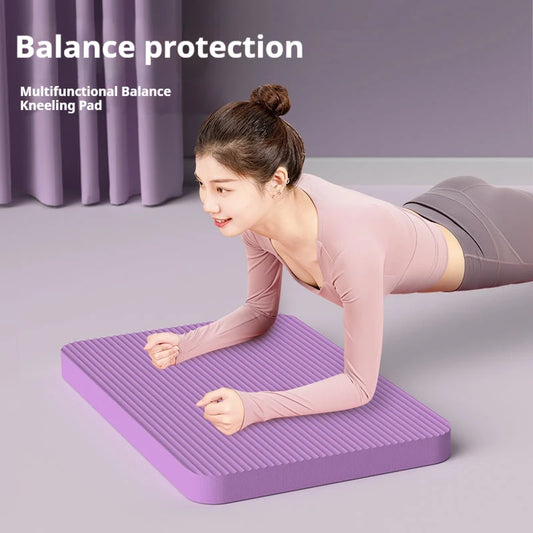 Thick Yoga & Workout Mat – Non-Slip Pilates & Gym Pad