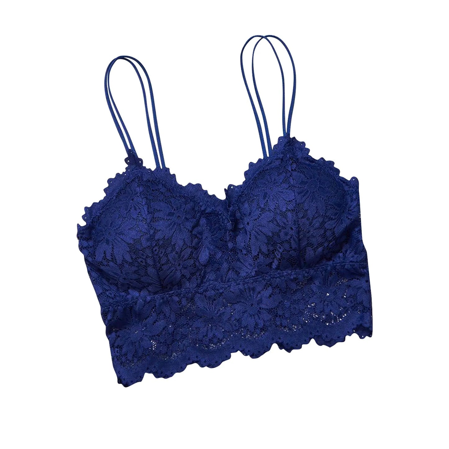 Women's Lace Seamless Crop Tank Top – Sexy, Breathable, Solid Color Vest