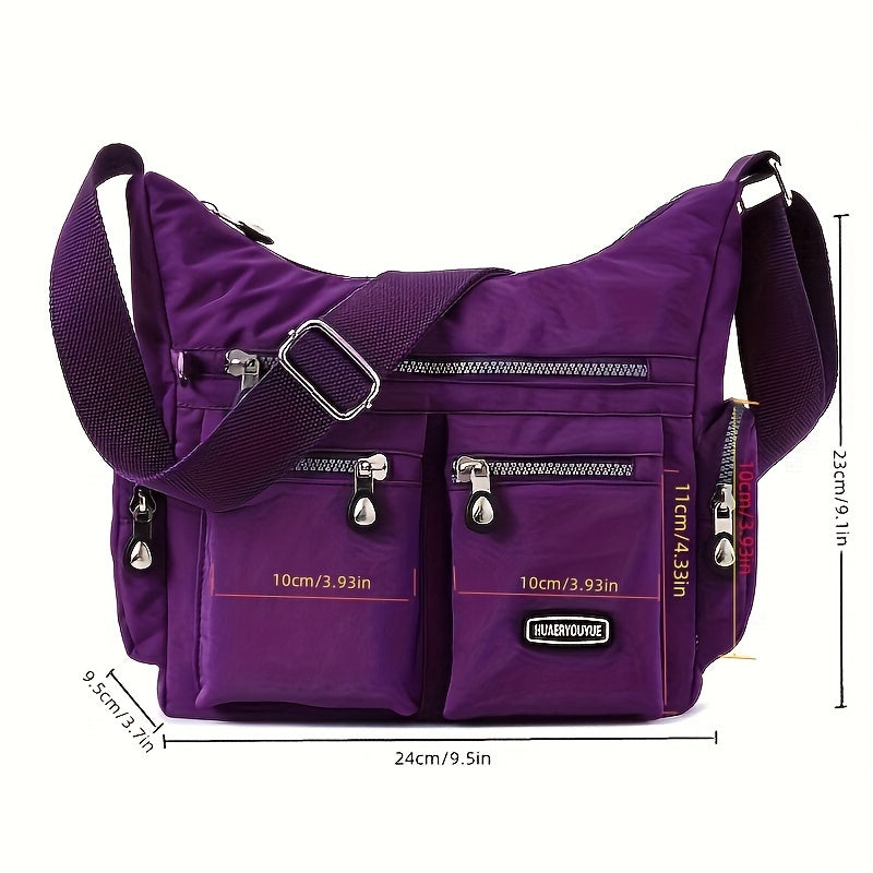 Lightweight Unisex Square Messenger Bag